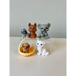 Mattel Puppy Kitten Koala Mixed Animal  Toy Lot